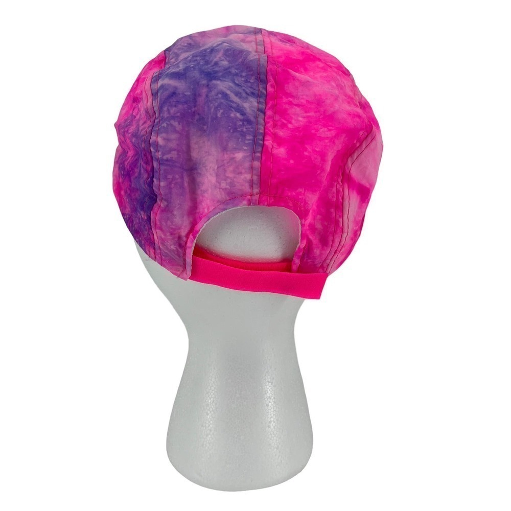 Vintage 90’s‎ Ball Cap Cash’s USA Tie Dye Pink & Purple One Size - Picture 4 of 10